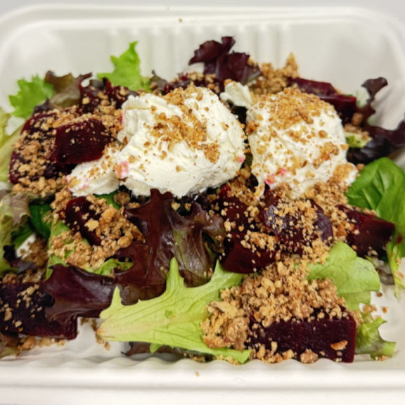 beet and goat cheese salad